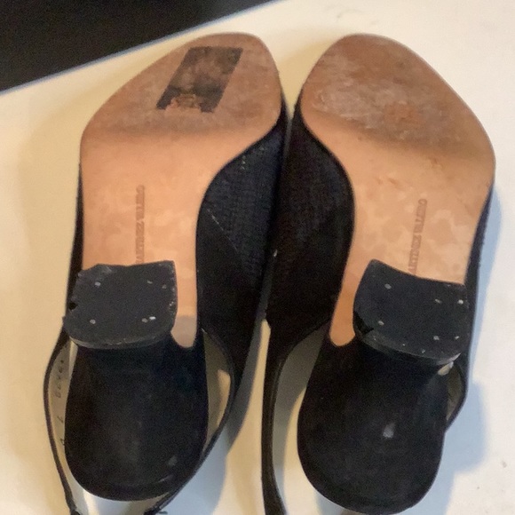 Martinez Valero Woven Black Slingback Size 7 - Picture 10 of 11
